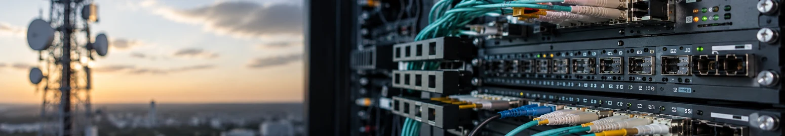 通信ファイバーネットワークと通信インフラ
